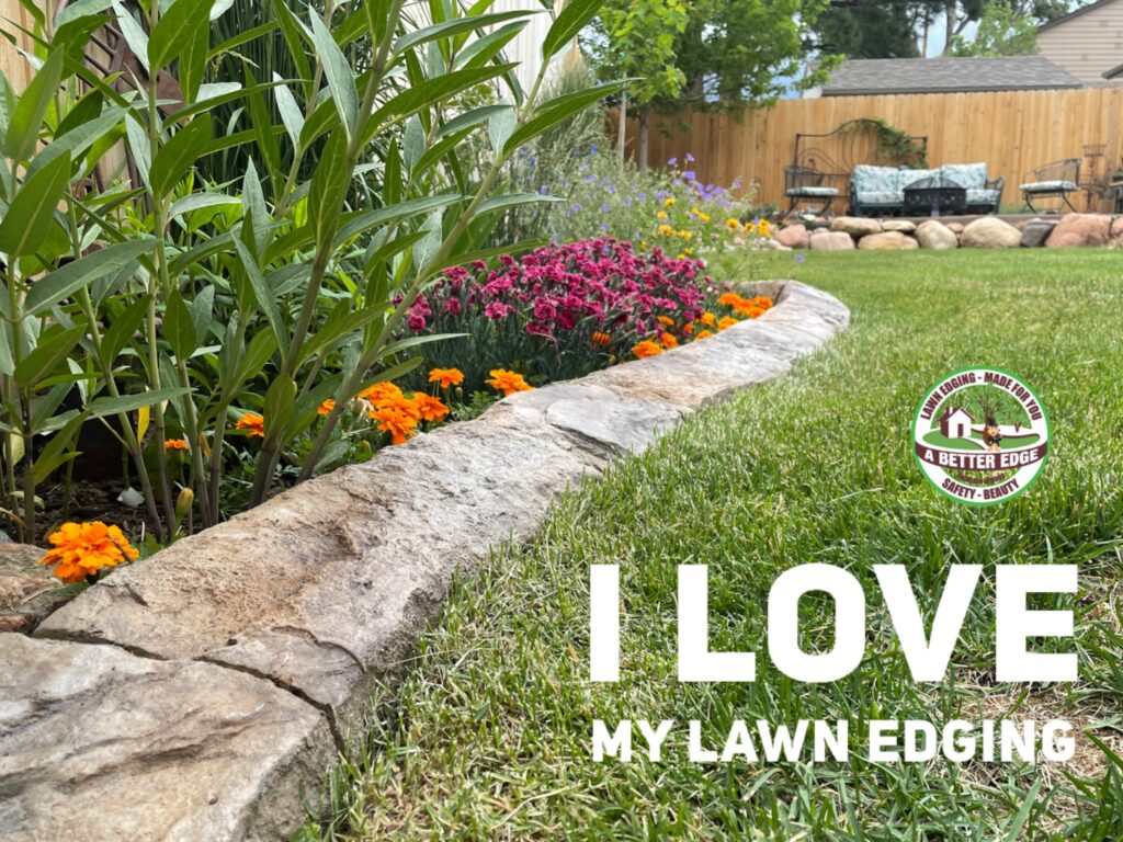 I love my Colorado Springs lawn edging