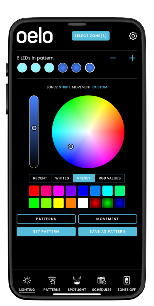 App Controlled LED house lighting - permanent decorative lights