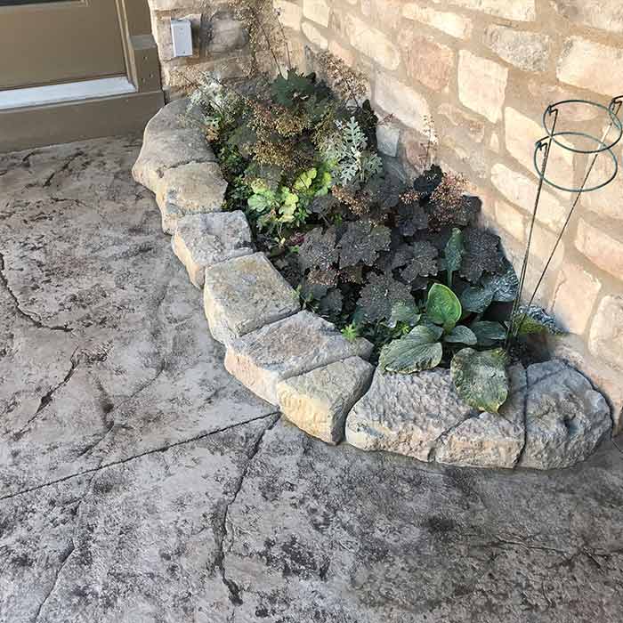 stone curbing project colorado